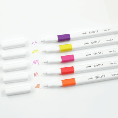 Набор линеров №2 Uni EMOTT Интенсивные цвета цвета 5 штук