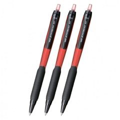 Шариковая ручка Автоматическая 3 шт. UNI Jetstream SXN-101-05 шарик 0.5 мм/линия 0.24 мм