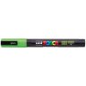 Маркер POSCA PC-3M, зелёное яблоко, 0.9 - 1.3 мм, пулевидный наконечник №72