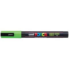 Маркер POSCA PC-3M, зелёное яблоко, 0.9 - 1.3 мм, пулевидный наконечник №72