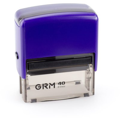 GRM 40 Office Автоматическая оснастка для штампа (штамп 59 х 23 мм.)