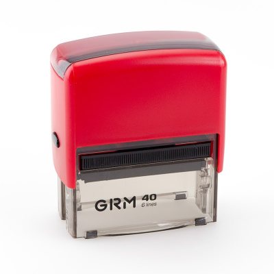 GRM 40 Office Автоматическая оснастка для штампа (штамп 59 х 23 мм.)