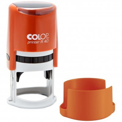 Colop Printer R40 Cover Автоматическая оснастка для печати с защитной крышечкой (диаметр печати 41,5 мм.)