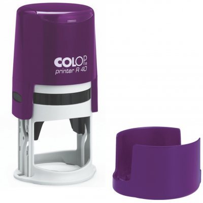 Colop Printer R40 Cover Автоматическая оснастка для печати с защитной крышечкой (диаметр печати 41,5 мм.)