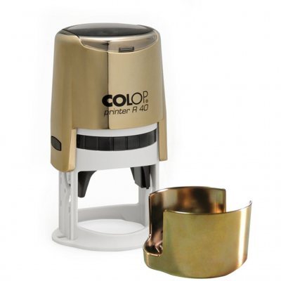 Colop Printer R40 Cover Автоматическая оснастка для печати с защитной крышечкой (диаметр печати 41,5 мм.)