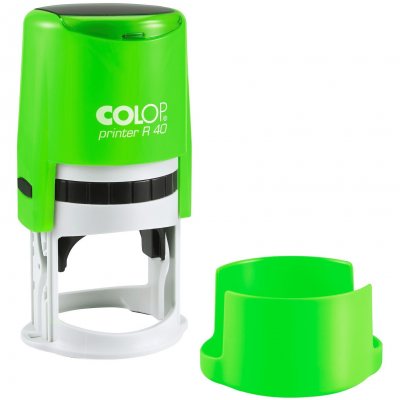 Colop Printer R40 Cover Автоматическая оснастка для печати с защитной крышечкой (диаметр печати 41,5 мм.)
