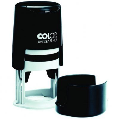 Colop Printer R40 Cover Автоматическая оснастка для печати с защитной крышечкой (диаметр печати 41,5 мм.)