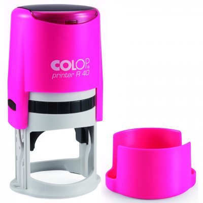 Colop Printer R40 Cover Автоматическая оснастка для печати с защитной крышечкой (диаметр печати 41,5 мм.)