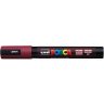 Маркер POSCA PC-5M, красное вино, 1.8 - 2.5 мм, пулевидный наконечник №60