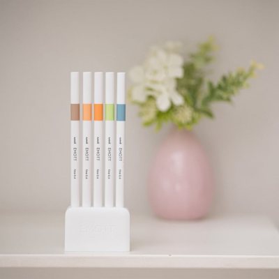 Набор линеров №6 Uni EMOTT Природные оттенки 5 штук