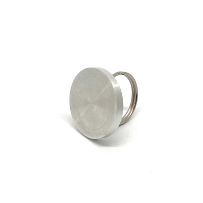 МТ 29А Пломбир алюминиевый под пластилин (диаметр пломбира 29 мм.) с кольцом