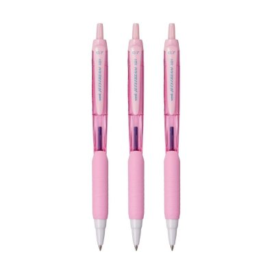 Шариковая ручка Автоматическая 3 шт. UNI Jetstream SXN-101-07 FL, цветной корпус/синие чернила, шарик 0.7 мм/линия 0.35 мм