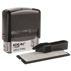 IDEAL 4913/DB Typo Автоматический самонаборный штамп 5 строк, 1 касса (штамп  58 х 22 мм)