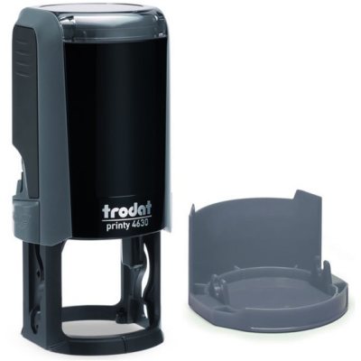 Trodat Printy 4630 Автоматическая оснастка для печати (диаметр 30 мм.) с крышкой