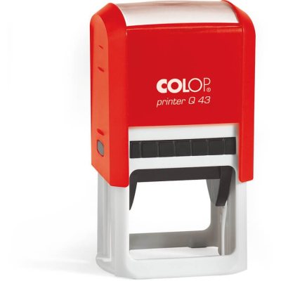 Colop Printer Q43 Автоматическая оснастка для печати/штампа  с защитной крышечкой (диаметр печати 43 мм./штамп 43 х 43 мм.)