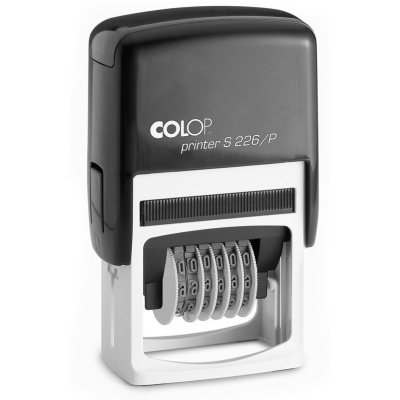 COLOP S226/Р Нумератор 4 мм. 6 разрядов, со свободным полем 45х24 мм .