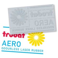 Trodat AERO PLUS Резина для лазерной гравировки, Серая А4,  2.3 мм, твердость - 52,  1 лист