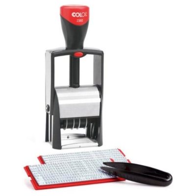 COLOP Classic Line S2360-Set Датер профессиональный автоматический самонаборный 4 строки, 2 кассы (45 х 30 мм) месяц ЦИФРАМИ