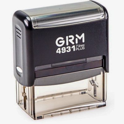 GRM 50 (4931) plus Автоматическая оснастка для штампа (штамп 69 х 30 мм.)