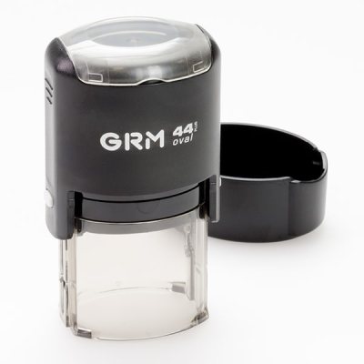 GRM Oval 44 plus Автоматическая оснастка для овальной печати с крышечкой (28 х 44 мм.)