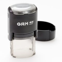 GRM Oval 44 plus Автоматическая оснастка для овальной печати с крышечкой (28 х 44 мм.)
