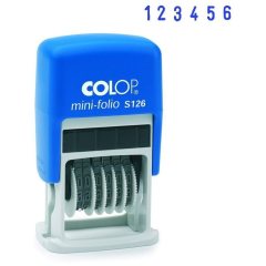 COLOP S126 Мини-нумератор 6 разрядов, высота шрифта 3,8 мм.