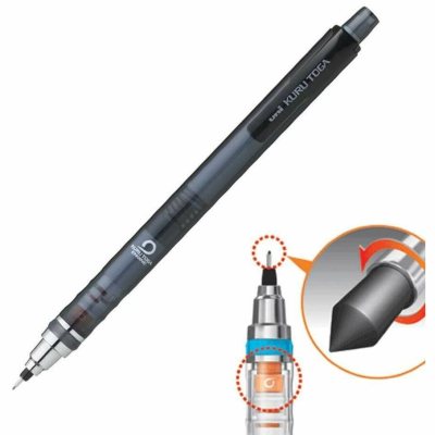 12 штук - Самозатачивающийся механический карандаш Uni KURU TOGA M5-450T 0.5 мм
