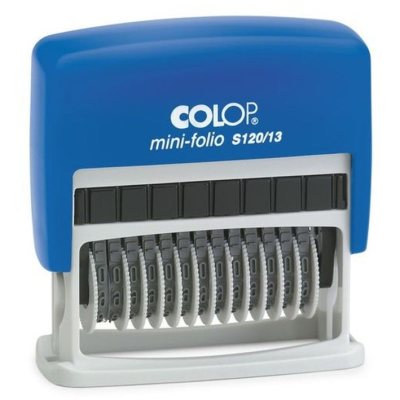 COLOP S120/13 Мини-нумератор 13 разрядов, высота шрифта 3,8 мм.