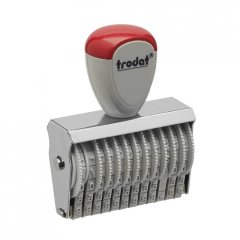 РАСПРОДАЖА! TRODAT 15312 ЛЕНТОЧНЫЙ НУМЕРАТОР,3мм,12 РАЗРЯДОВ