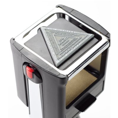 GRM T2040 2 Pads Цельнометаллическая оснастка для треугольного штампа 42х42х42 мм.