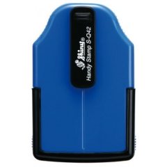 SHINY Handy Stamp SQ-42 Карманная оснастка для печати / штампа (диаметр печати 42 мм / штамп 42 х 42 мм)