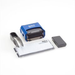 GRM 4911 P3 Typo Автоматический самонаборный штамп 3 строки, 1 касса (штамп 38 х 14 мм)