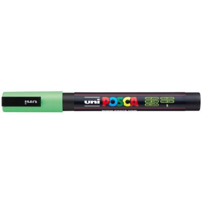 Маркер POSCA PC-3M, салатовый, 0.9 - 1.3 мм, пулевидный наконечник №5