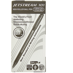 12 штук - Шариковая ручка UNI Jetstream SX-101-05 шарик 0.5 мм/линия 0.24 мм