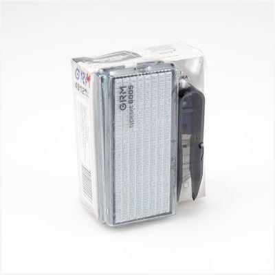 GRM 4912 P3 Typo Автоматический самонаборный штамп 4 строки, 2 кассы (штамп 47 х 18 мм)