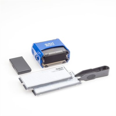 GRM 4912 P3 Typo Автоматический самонаборный штамп 4 строки, 2 кассы (штамп 47 х 18 мм)