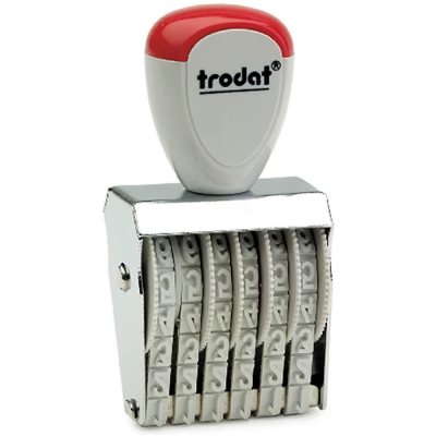 TRODAT 1546 ЛЕНТОЧНЫЙ НУМЕРАТОР,4мм,6 РАЗРЯДОВ