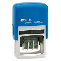 COLOP S220 Датер высота шрифта 4 мм, месяц БУКВАМИ