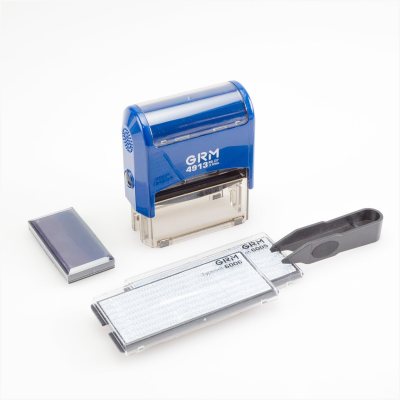 GRM 4913 P3 Typo Автоматический самонаборный штамп 5 строк, 2 кассы (штамп 58 х 22 мм)