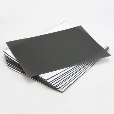 POLYNEGRO Полимерная резина для лазерной гравировки, Серая,  А4 - 210 х 297 мм.; толщина 2,3 мм; 1 лист.