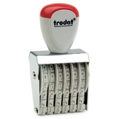 TRODAT 1556 ЛЕНТОЧНЫЙ НУМЕРАТОР,5мм,6 РАЗРЯДОВ