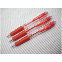 3 штуки/один цвет - Шариковая ручка Автоматическая UNI Laknock SN-100 шарик 0.5 мм/линия 0.25 мм