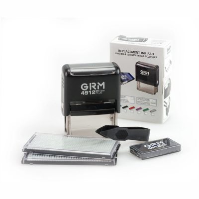 GRM 4912 PLUS Самонаборный штамп 5 строк, 2 кассы (штамп 47 х 21 мм)