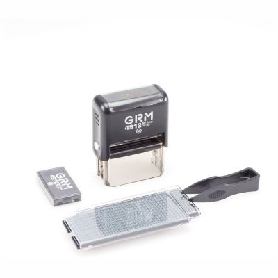 GRM 4912 PLUS Самонаборный штамп 5 строк, 2 кассы (штамп 47 х 21 мм)