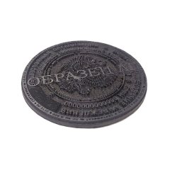  READY ТИТАНИУМ Масло-Бензо стойкая резина для лазерной гравировки, Чёрная А4,  210 х 297 мм., толщина 2,3 мм, 1 лист 1