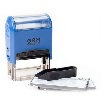 GRM 4928 P3 Typo Автоматический самонаборный штамп 7 строк, 2 кассы (штамп 60 х 33 мм)