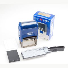 GRM 4928 P3 Typo Автоматический самонаборный штамп 7 строк, 2 кассы (штамп 60 х 33 мм)