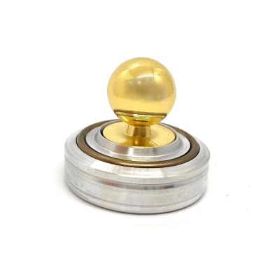 "Радий 42КП" Металлическая оснастка для печати с кнопкой и встроенной штемпельной подушкой (диаметр печати 42 мм.) КЛАСС_ЛЮКС