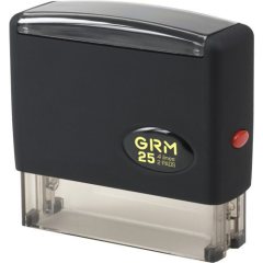 GRM 250 2 Pads Автоматическая оснастка для штампа с двойной подушкой (штамп 76 х 17 мм.)