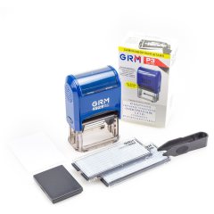 GRM 4929 P3 Typo Автоматический самонаборный штамп 6 строк, 2 кассы (штамп 50 х 30 мм)